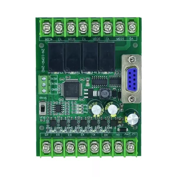ПЛК FX2N-10MR PLC контроллер 12-24V