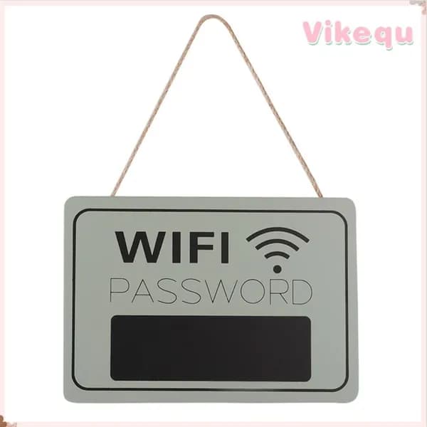 Знак с паролем Wi-Fi
