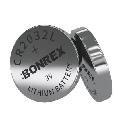 Bonrex Батарейка CR2032, LiMnO2 (литий-диоксидмарганцевый) тип, 220 мА•ч, 3 В, 1 шт