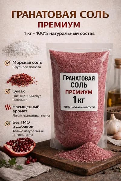 Соль Гранатовая 1кг