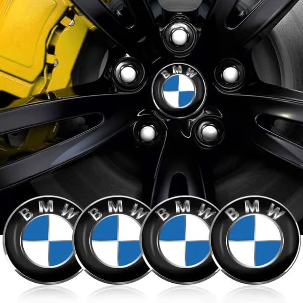 БМВ (BMW) автомобильных колпачков для ступиц диаметром 56 мм 4 шт