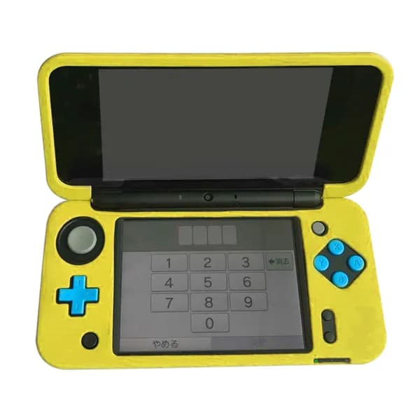 Силиконовый чехол для Nintendo 2DS XL / 2DS LL жёлтого цвета