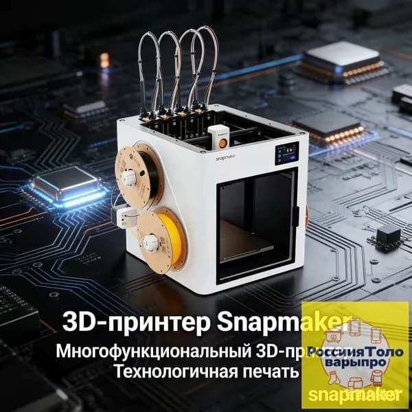 Эксклюзивный 3Dпринтер Snapmaker U1 для моделирования