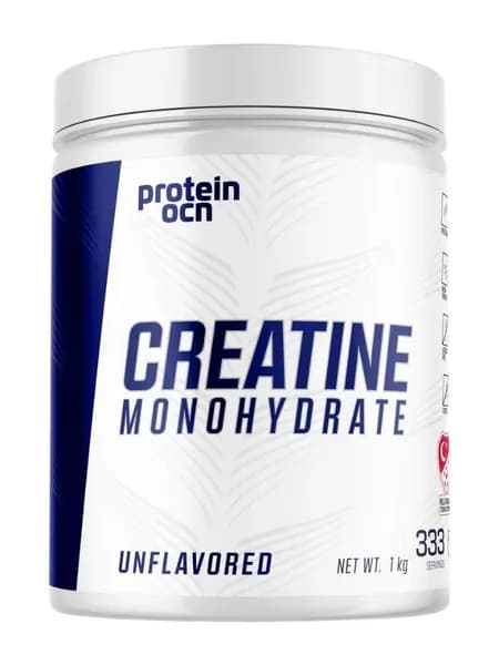 Protein Ocean Creatine Monohydrate, креатин моногидрат, микронизированный, без вкуса, 200 mesh, 1000 г