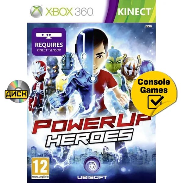 Игра Xbox 360 Power Up Heroes (для Kinect) (английская версия) (XBox 360, Английская версия)