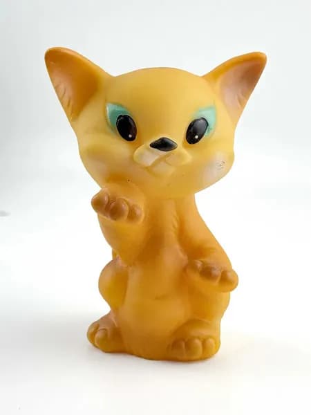 Винтажная игрушка резиновая, пищалка. СССР