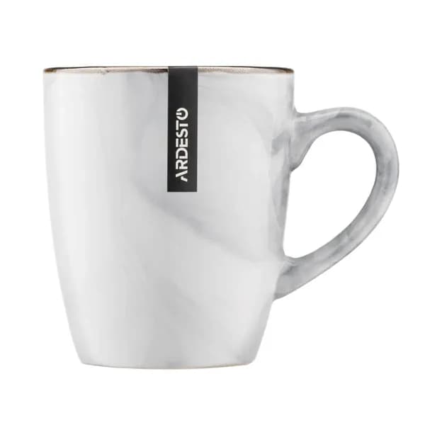 Ardesto Чашка Ardesto Marmo AR2939MRW 390 мл White