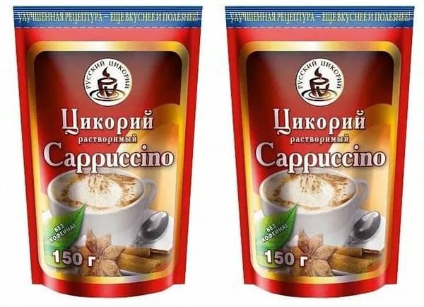 Русский цикорий Cappuccino ZIP, 150 г, 2 шт