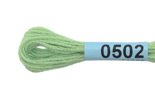Мулине Gamma 0502 салатовый 1 моток