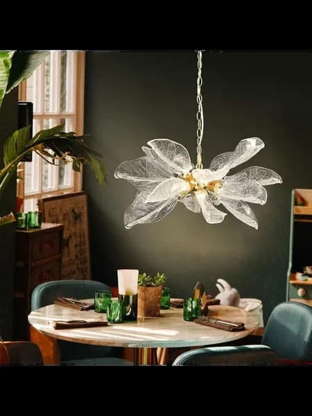 Современная люстра Leaf, 80 см, 6000 К