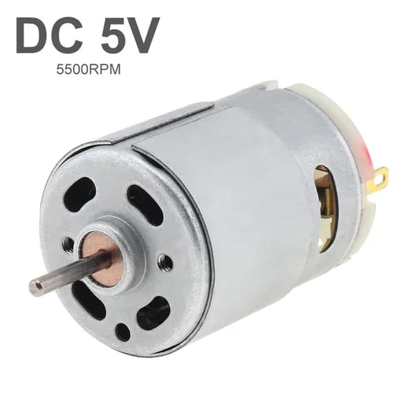 1 шт RS380 5V 5500RPM Микромотор постоянного тока