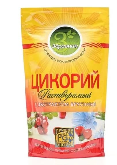 Здравник Цикорий с экстрактом брусники, 85г. - 1 шт.