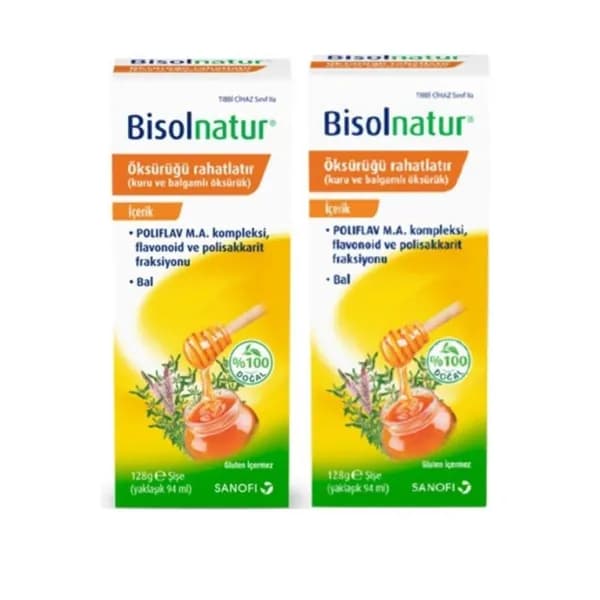 Bisolnatur Травяной сироп 128 г 2 банки