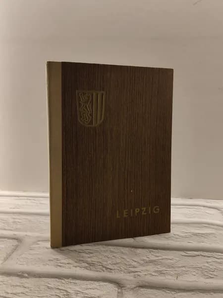 Канцелярия антикварная винтажная Набор из 12 открыток Лейпциг 1971 год