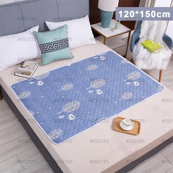 Наматрасник 120x150 темно-синий