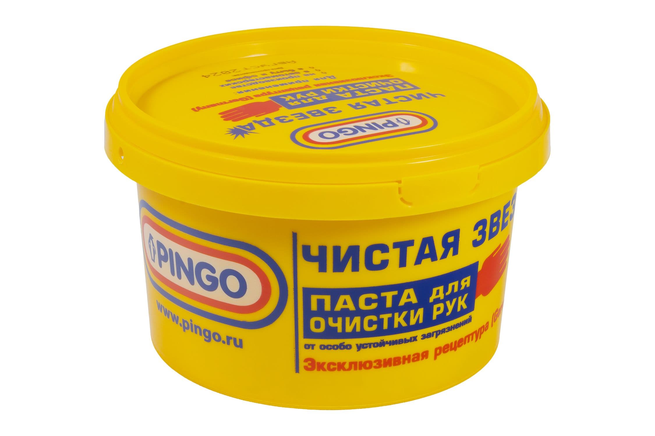 Паста для очистки рук "Чистая звезда" 650мл PINGO, PG-85010-1