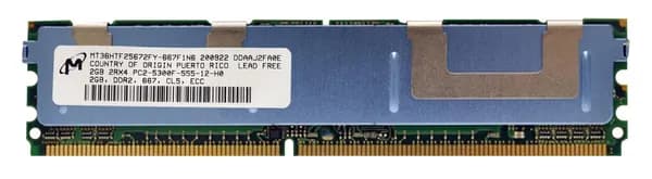 Micron Оперативная память DDR2, 667 МГц, 1 x (MT36HTF25672FY-667F1N6)