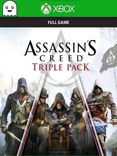 Игра Assassin s Creed Triple Pack (3в1), цифровой ключ для Xbox One/Series X S, Русская озвучка