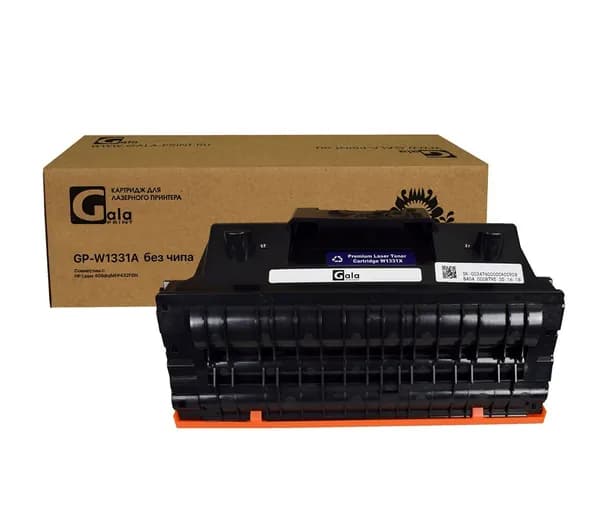 Картридж GalaPrint W1331A (HP 331A) без чипа для принтеров HP Laser 408dn/MFP432FDN без чипа 5000 копий лазерный, совместимый, цвет черный