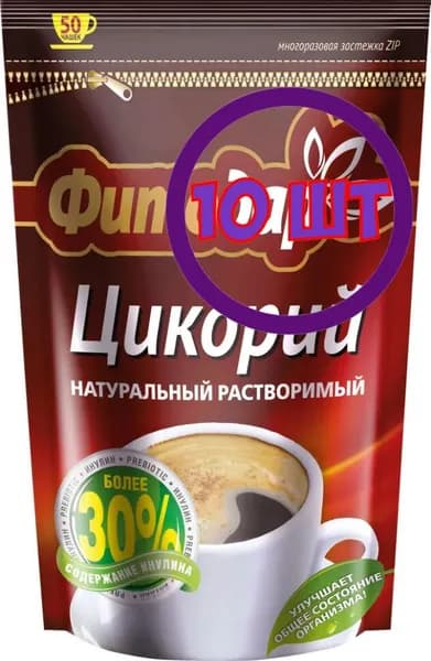 Цикорий Фитодар растворимый,zip-пакет, 100 г (комплект 10 шт.) 9000015