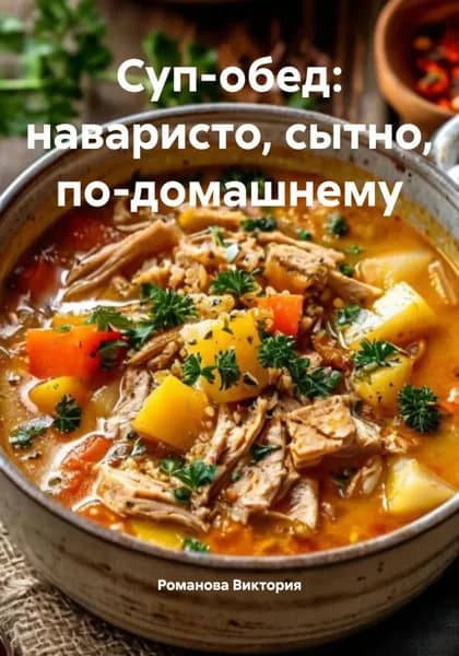Суп-обед: наваристо, сытно, по-домашнему | Романова Виктория | Электронная книга