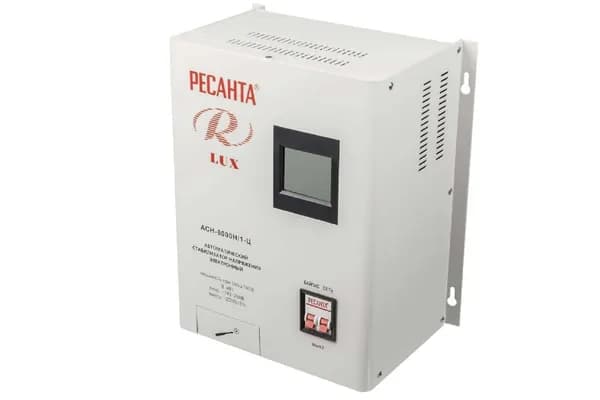 Стабилизатор напряжения Ресанта АСН 8000 Н/1-Ц Lux