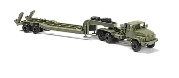 Сборная модель КрАЗ-260, масштаб 1:72, без клея, 33 см