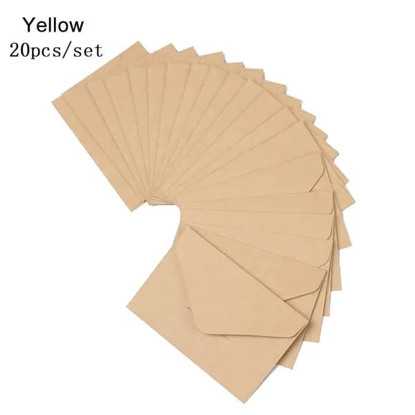 20 Pcs/Set Хранение визитных карточек