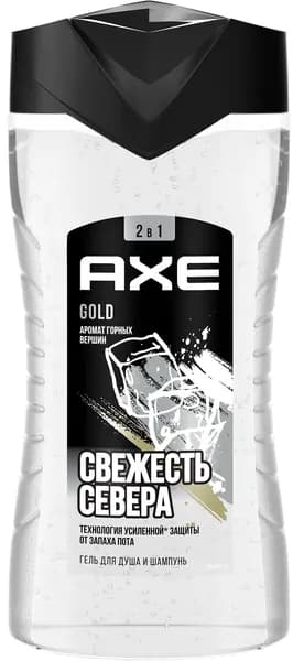 Гель для душа AXE Свежий аромат гор и древесные ноты, 250мл