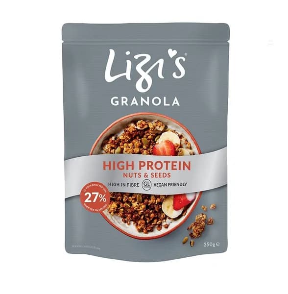 Гранола протеиновая High protein, Lizis, 350 г, Великобритания - 1 шт.