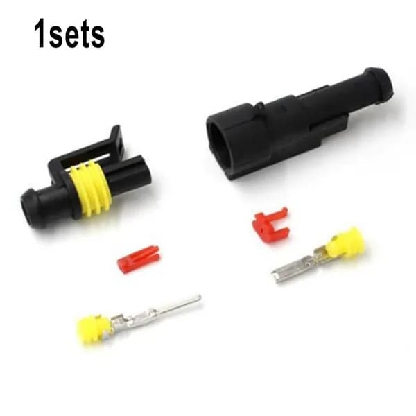 Электрический Водонепроницаемый Разъем 1 2 3 4 5 6-Контактный Разъем Superseal Car Boat Kit Clip