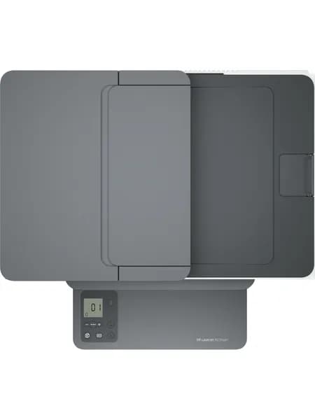HP МФУ Лазерное , белый, серый