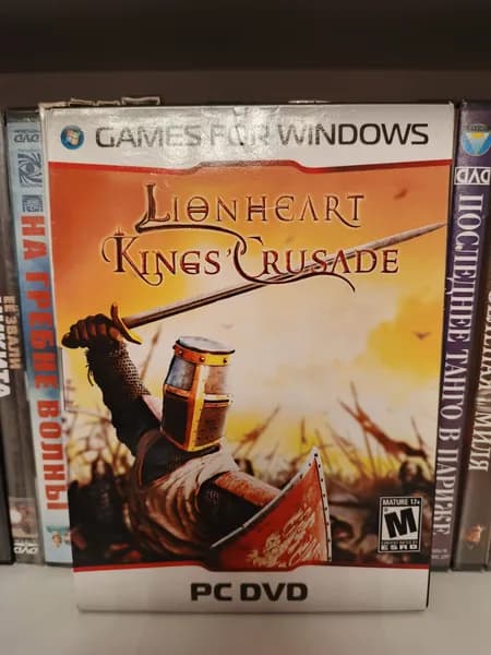 Видеоигра Lionheart: Kings Crusade 2010 на ПК DVD