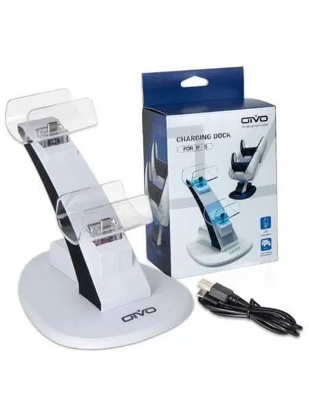 Зарядная станция Oivo Charging Dock (IV-P5234) Белая (PS5)