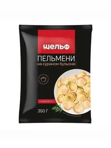 Пельмени Шельф на курином бульоне 350 г