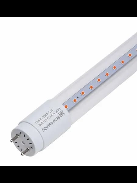 Светодиодная лампа TDM ELECTRIC T8-9 Вт-230 В-G13 ''ФИТО''