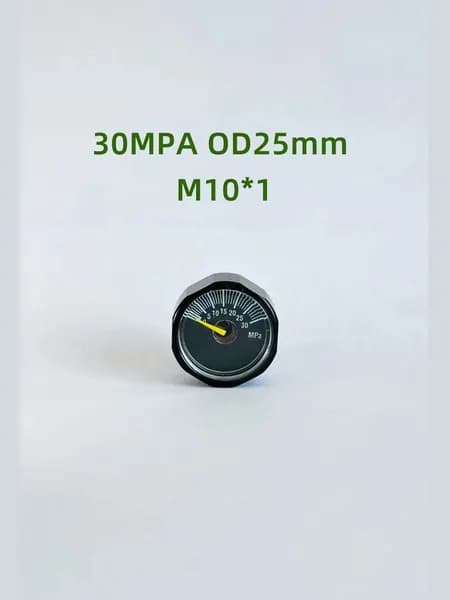 Манометр 30MPA, D25, M10*1, Леший 2, для винтовки, для баллона, PCP PAINTBALL
