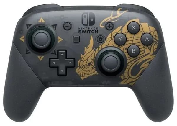 Геймпад для Switch 1 2 и OLED Pro Controller Monster Hunter Rise Edition