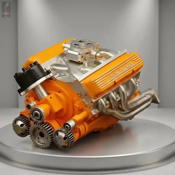 Декоративные модели двигателей V8, сувениры для автолюбителей и офисные интерьеры