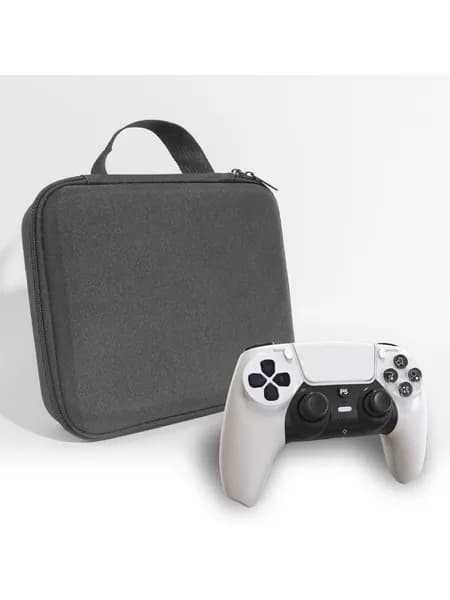 Защитный чехол для хранения джойстика Sony Playstation 5, сумка для геймпада DualSense PS5, PS4, кейс для Xbox One, Nintendo Switch Pro, Series S, X, серый