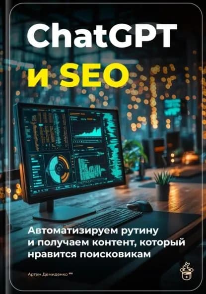ChatGPT и SEO: автоматизируем рутину и получаем контент, который нравится поисковикам | Демиденко Артем | Электронная книга