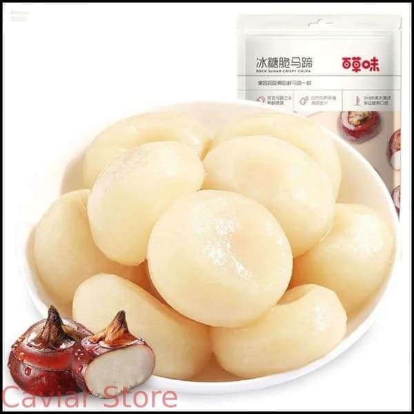 Хрустящие водяные каштаны с каменным сахаром, сладкие и вкусные, 108 г/большая упаковка, повседневная закуска до и после еды.