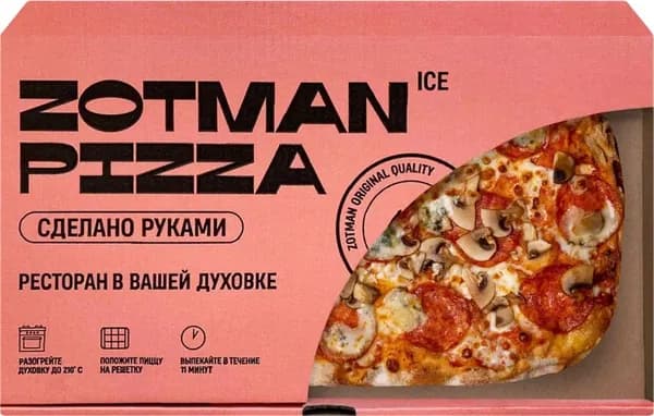 Пицца ZOTMAN Трюфельная Пепперони, 320г