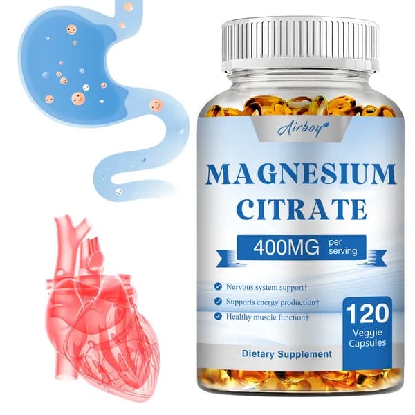 Биологически активная добавка Airboy Magnesium Citrate предназначена для поддержания здоровья нервной системы, повышения выработки энергии и сохранения здоровой функции мышц.