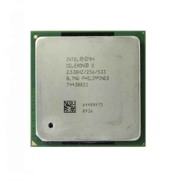 ретро процессор сокет 478 Celeron-D 2,53/256/533 SL7NU, oem
