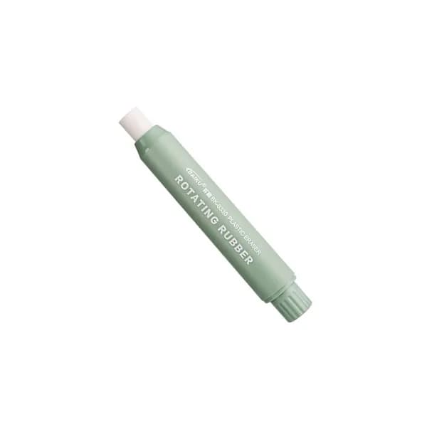 Цветной вращающийся ластик Macaron eraser-зеленый