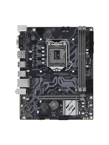 LGA1150 материнская плата Unika H81M PRO (UN-H81M-PRO/M.2) 2x DDR3-1600Мгц, mATX