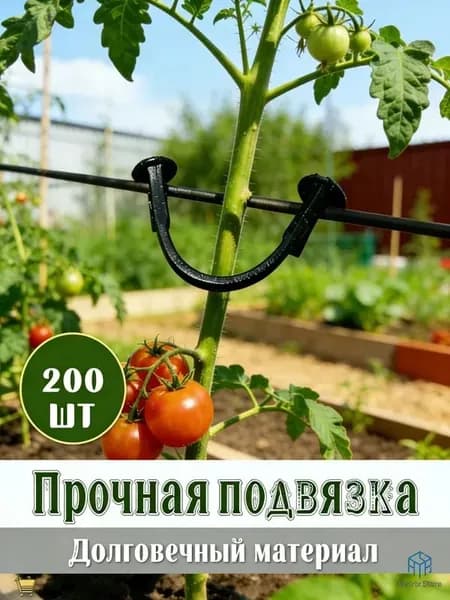 Подвязка для растений 6.5 см 200 шт