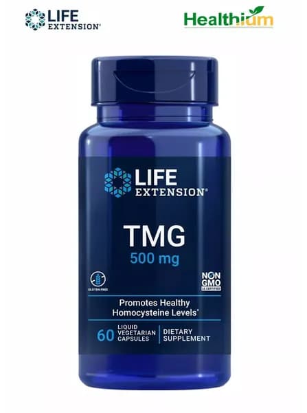 Life Extension TMG 500мг 60 капсул триметилглицин tmg