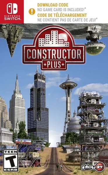 Игра Constructor Plus для Nintendo Switch, английская версия